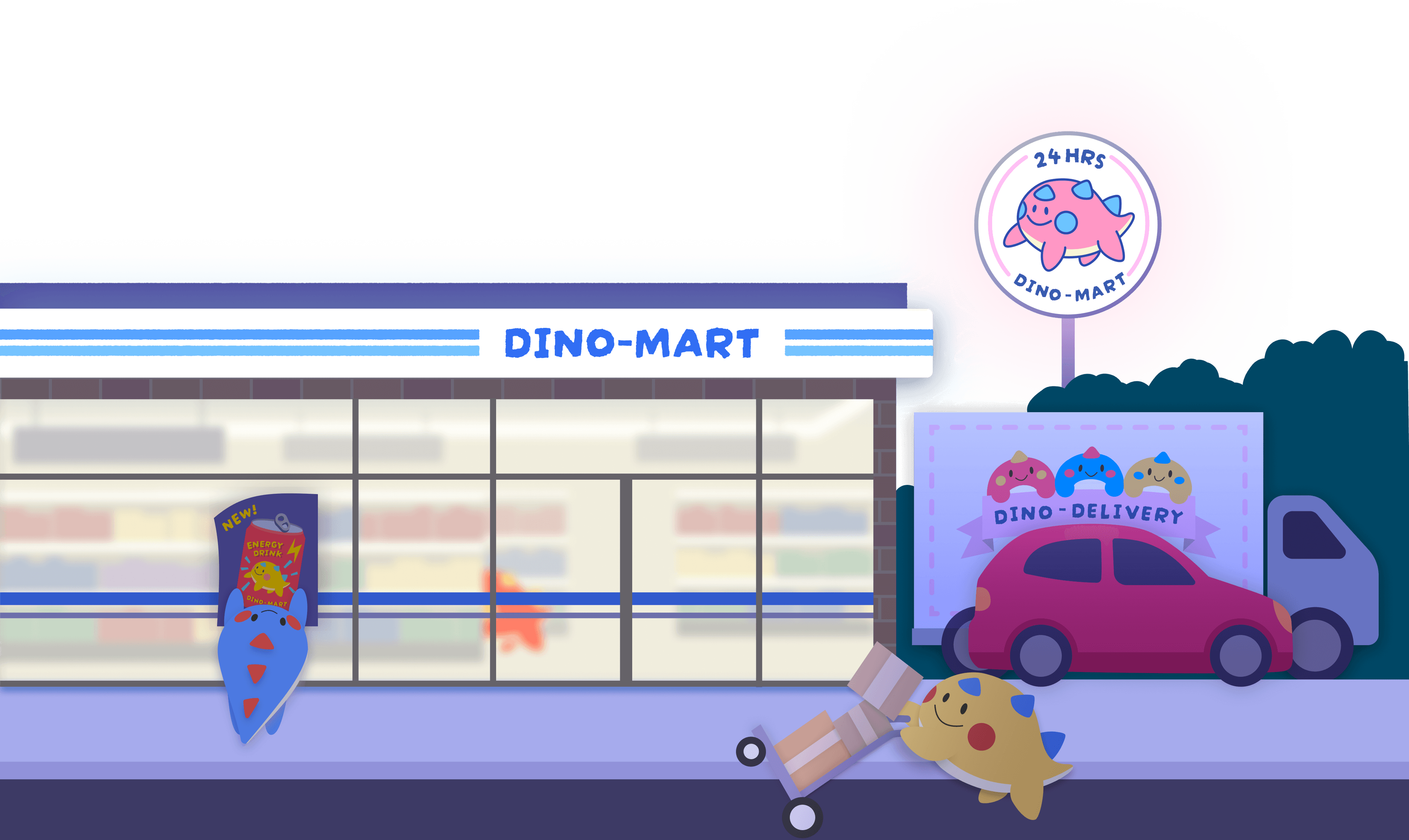 DeltaHacks Landing - A shopping store